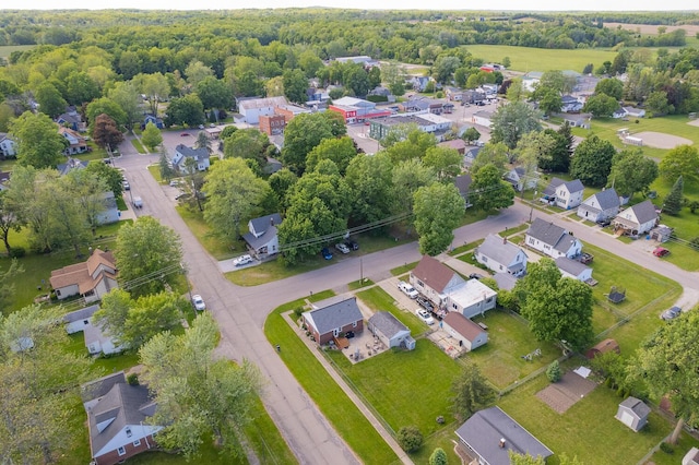 113 Greenleaf St, Onsted, MI 49265 - aerial overview of property's location with nearby suburban area