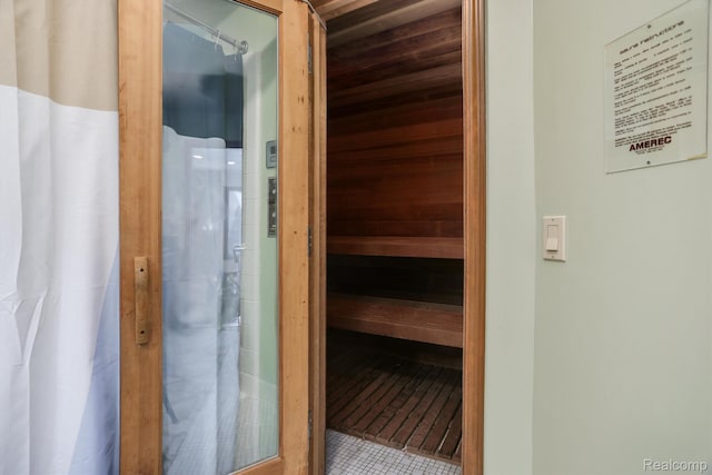 4173 Brandywyne Dr, Troy, MI 48098 - relaxing sauna featuring tile patterned floors