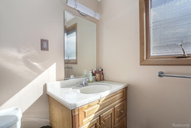 4173 Brandywyne Dr, Troy, MI 48098 - bathroom with vanity and toilet