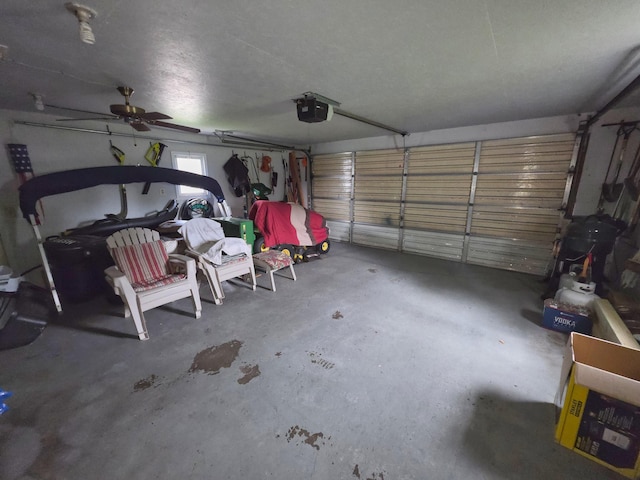 1352 Haughey Dr, Union City, MI 49094 - garage featuring a garage door opener