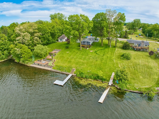 1352 Haughey Dr, Union City, MI 49094 - view of subject property with a nearby body of water