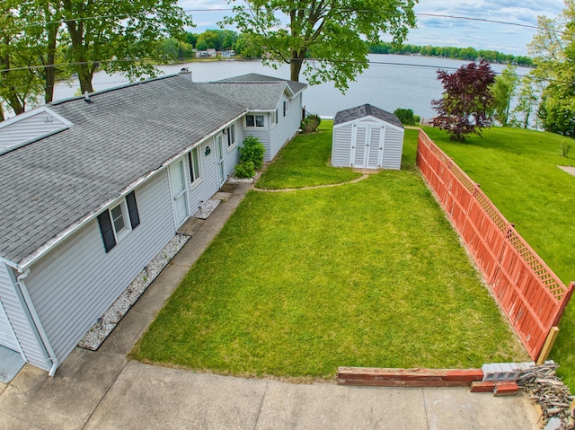 1352 Haughey Dr, Union City, MI 49094 - aerial view of a large body of water