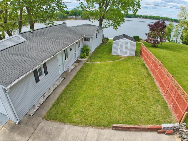 1352 Haughey Dr, Union City, MI 49094 - bird's eye view of a nearby body of water