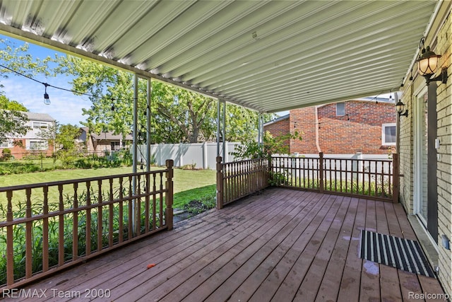 7485 Pointe Dr, Canton, MI 48187 - view of deck