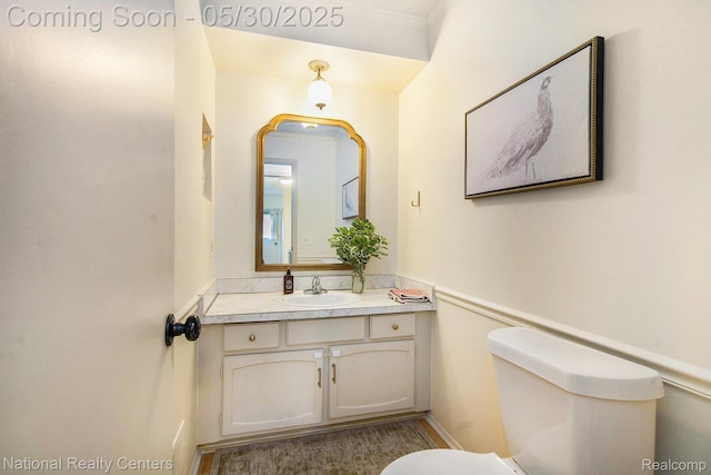 44947 Partridge Dr, Plymouth, MI 48170 - bathroom featuring toilet and vanity