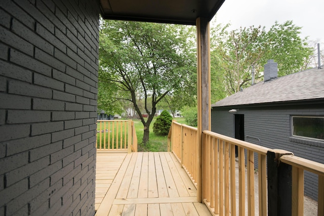 1658 Joslyn Rd, Muskegon, MI 49445 - view of deck