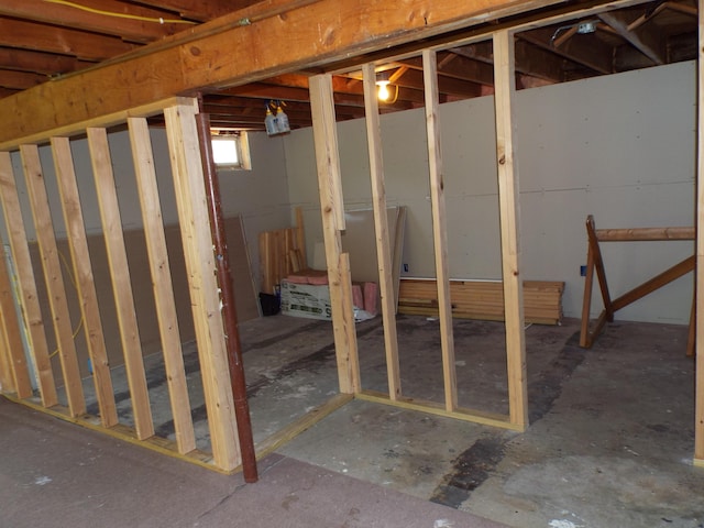 407 Doty St, Leslie, MI 49251 - view of basement