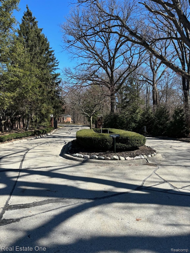 4017 Hidden Woods, Bloomfield Hills, MI 48301 - view of asphalt road featuring curbs