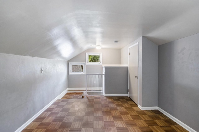 1804 Lakeway Ave, Kalamazoo, MI 49001 - additional living space featuring vaulted ceiling and baseboards