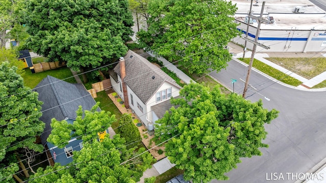 1000 Garfield Ave NW, Grand Rapids, MI 49504 - drone / aerial view