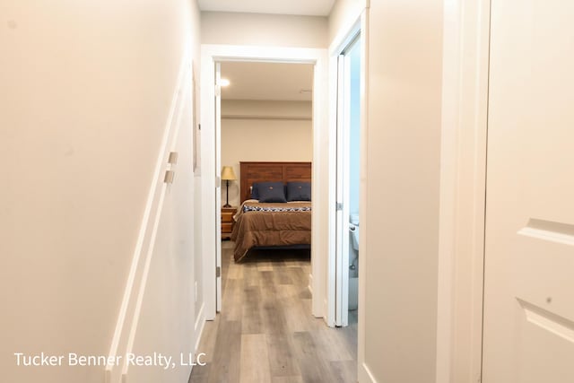 239 Monroe Ave, Muskegon, MI 49441 - hall with light wood-style floors