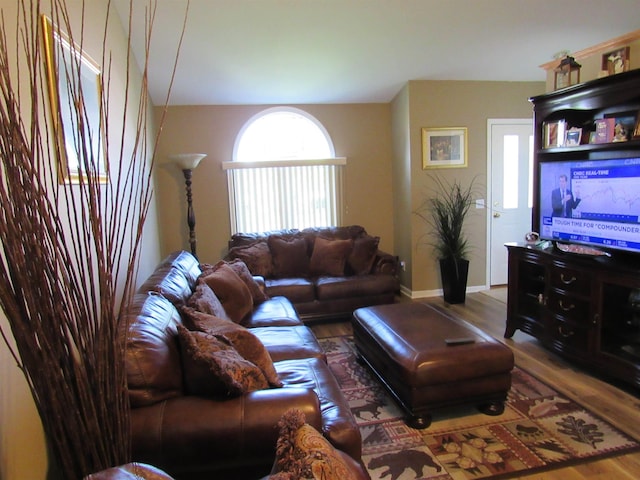 6044 Belmont Ct, Grand Blanc, MI 48439 - living area featuring wood finished floors