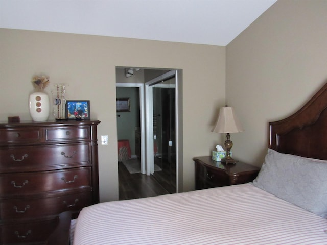 6044 Belmont Ct, Grand Blanc, MI 48439 - bedroom featuring dark wood-type flooring