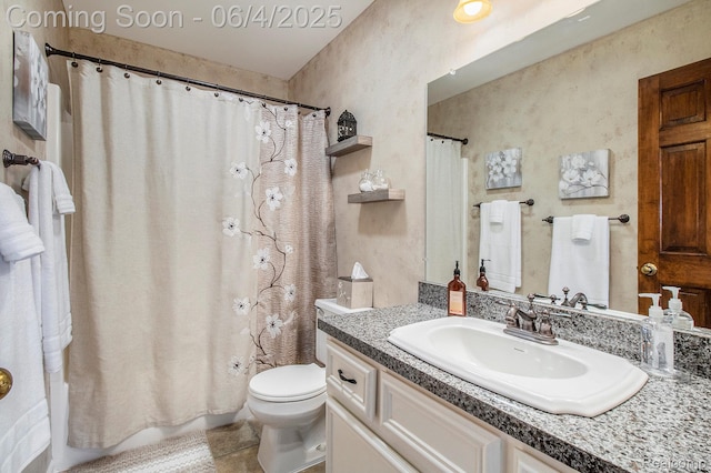 155 Woodridge Ct, Oxford, MI 48371 - full bathroom with vanity and toilet