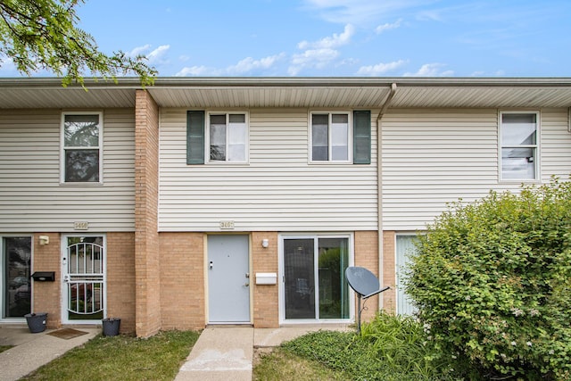 3407 Kenbrooke Ct, Kalamazoo, MI 49006 - townhome / multi-family property with brick siding