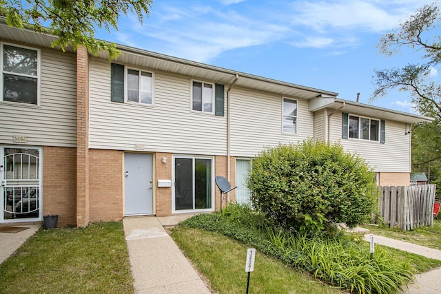 3407 Kenbrooke Ct, Kalamazoo, MI 49006 - townhome / multi-family property with brick siding