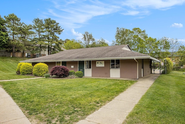 3407 Kenbrooke Ct, Kalamazoo, MI 49006 - single story home with roof with shingles and brick siding