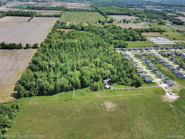 5257 Brookshire Dr, Almont, MI 48003 - aerial view of property and surrounding area