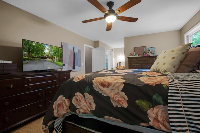 1330 Kings Carriage Rd, Grand Blanc, MI 48439 - bedroom featuring a ceiling fan