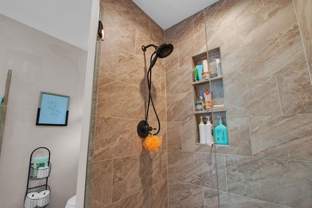 1330 Kings Carriage Rd, Grand Blanc, MI 48439 - full bathroom with tiled shower and toilet