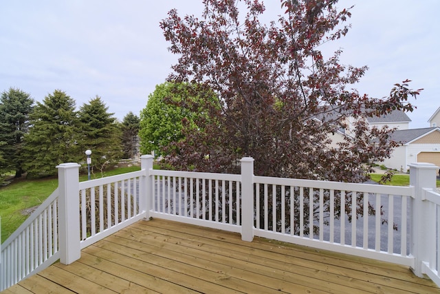 70 Spinnaker Dr, Manistee, MI 49660 - view of wooden deck