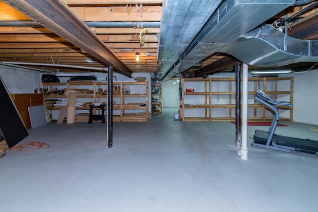3007 Cedarbrook Rd, Ann Arbor, MI 48105 - view of unfinished basement