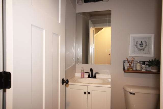 10141 S 33rd St, Vicksburg, MI 49097 - half bath with vanity and toilet