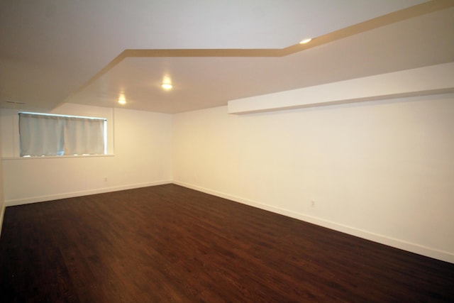 10141 S 33rd St, Vicksburg, MI 49097 - additional living space featuring dark wood-style flooring