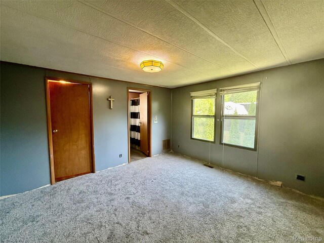 25654 Madison St, Novi, MI 48375 - unfurnished bedroom with a textured ceiling and carpet floors