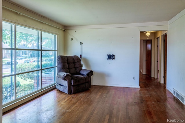 1019 Symes Ct, Royal Oak, MI 48067 - living area featuring wood finished floors