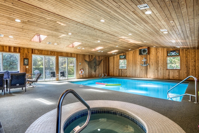 610 Birch St, Big Rapids, MI 49307 - view of indoor community pool
