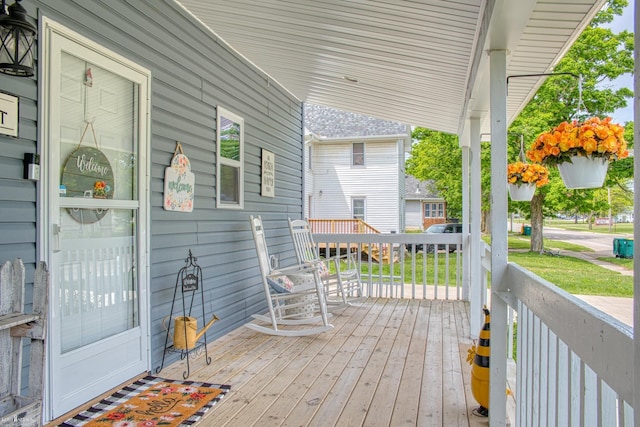 703 W Main St, Durand, MI 48429 - view of porch
