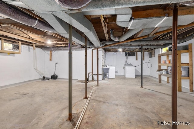510 Division St, Big Rapids, MI 49307 - view of unfinished basement