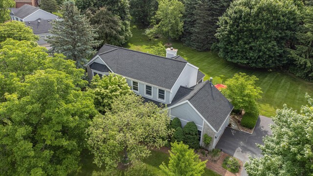 1336 Coventry Square Dr, Ann Arbor, MI 48103 - aerial view of property and surrounding area