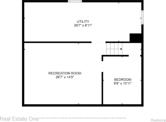 540 Champaign Rd, Lincoln Park, MI 48146 - room layout