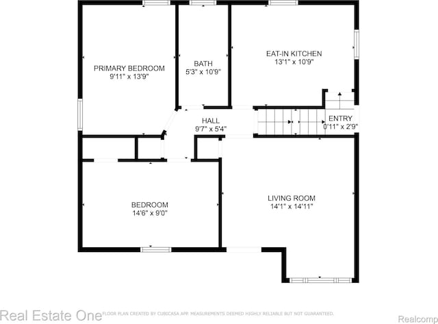 540 Champaign Rd, Lincoln Park, MI 48146 - home floor plan