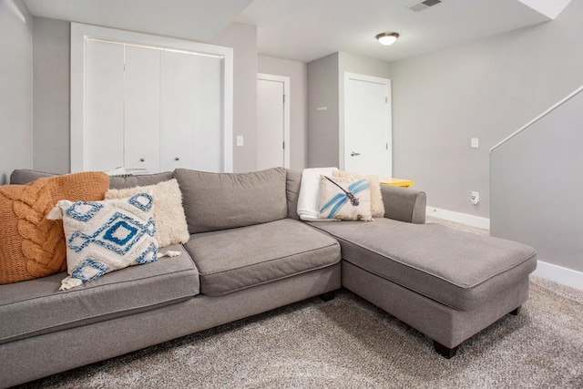 2159 New Town Dr NE, Grand Rapids, MI 49525 - carpeted living room featuring baseboards