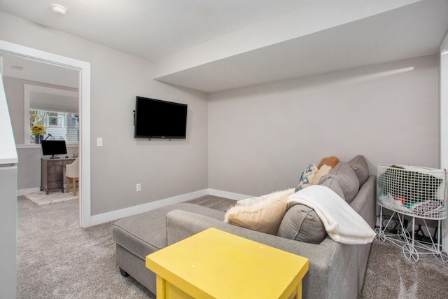 2159 New Town Dr NE, Grand Rapids, MI 49525 - carpeted living area featuring baseboards