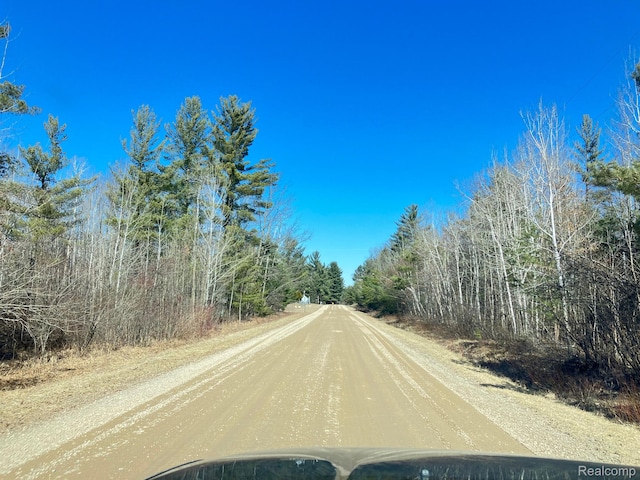 5400 Allen Rd, Alger, MI 48610 - view of dirt / gravel road