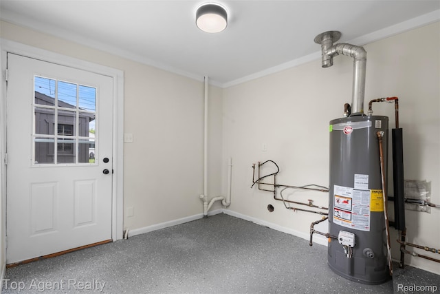 26041 Belanger St, Rochester, MI 48066 - utility room with water heater