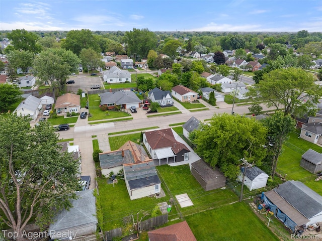 26041 Belanger St, Rochester, MI 48066 - aerial perspective of suburban area