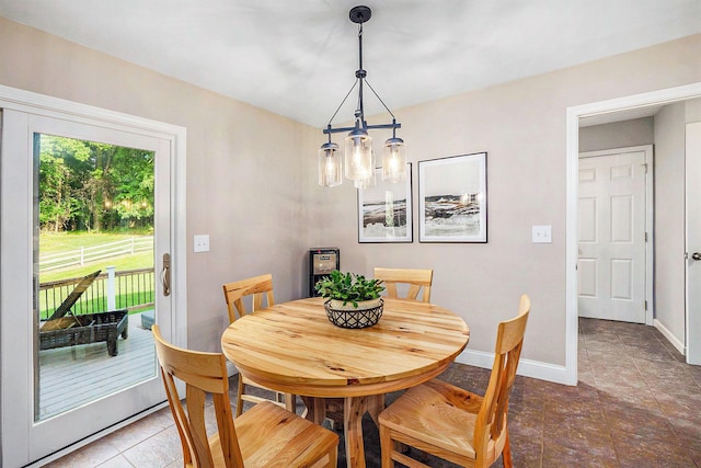 2032 Dean Dr, Washington, MI 48094 - dining room featuring baseboards