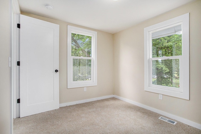 320 Calhoun St, Union City, MI 49094 - empty room featuring healthy amount of natural light, carpet flooring, and baseboards