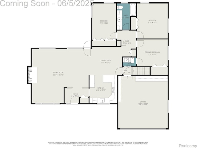 15025 Kipke, Redford, MI 48239 - room layout