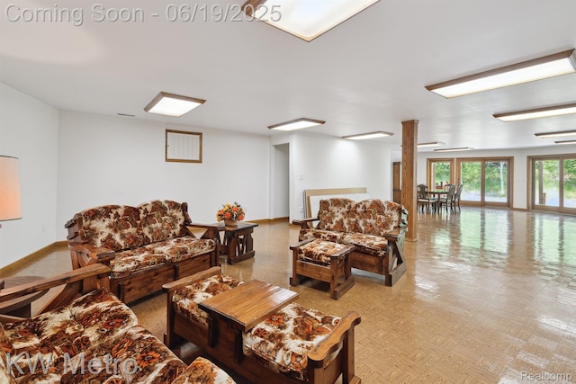 4333 Running Deer Trl, Pigeon, MI 48755 - living area with baseboards