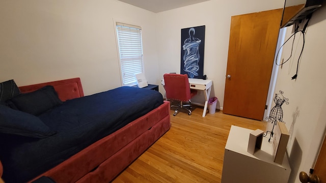 21406 Broadstone St, Harper Woods, MI 48225 - bedroom featuring light wood finished floors