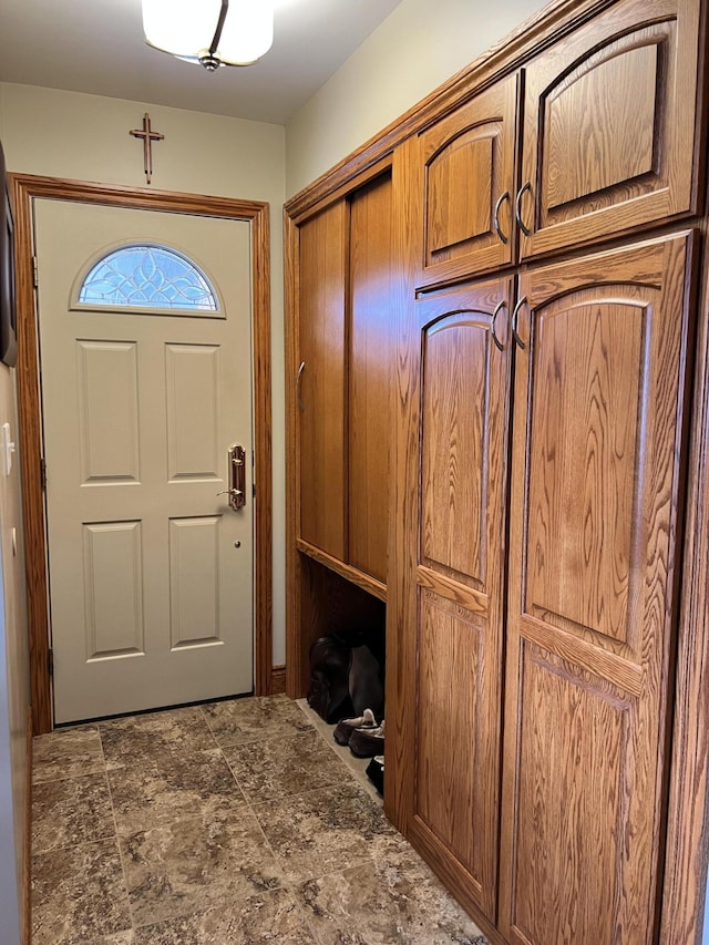 3817 Butterworth St SW, Grand Rapids, MI 49534 - entryway with stone finish floors