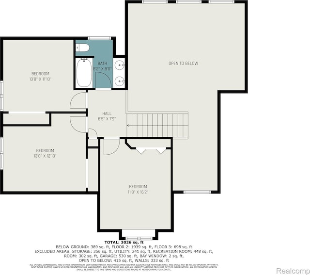 1437 Rillview Ct, Metamora, MI 48455 - home floor plan