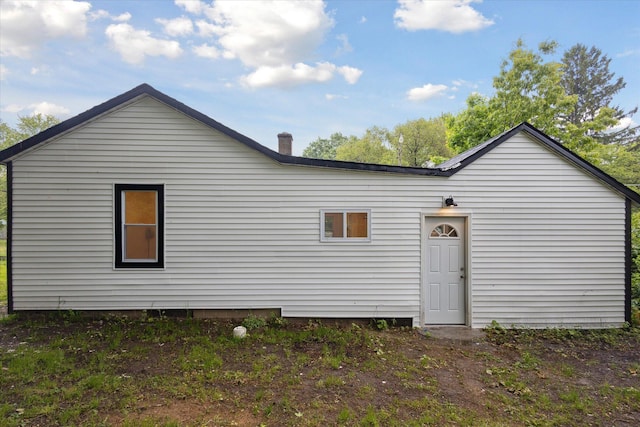 932 Enders Ave, Benton Harbor, MI 49022 - back of house featuring a chimney