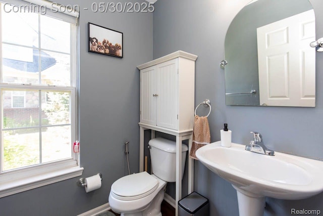 2062 Preserve Cir W, Canton, MI 48188 - half bath featuring healthy amount of natural light, toilet, and a sink
